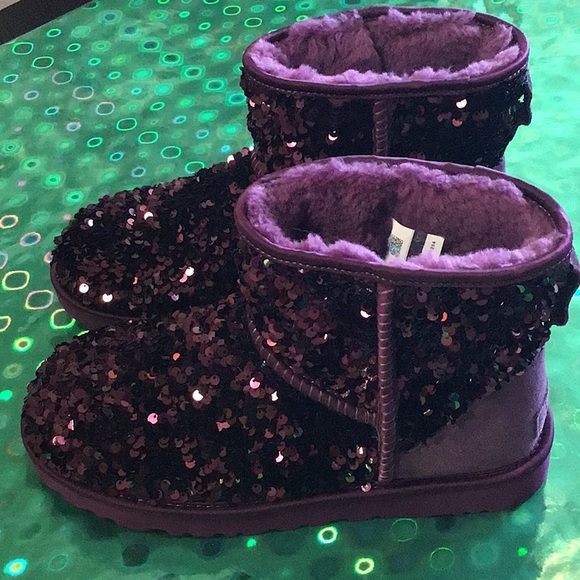 UGG🟣Pinot noir purple sequins - Picture 13 of 16